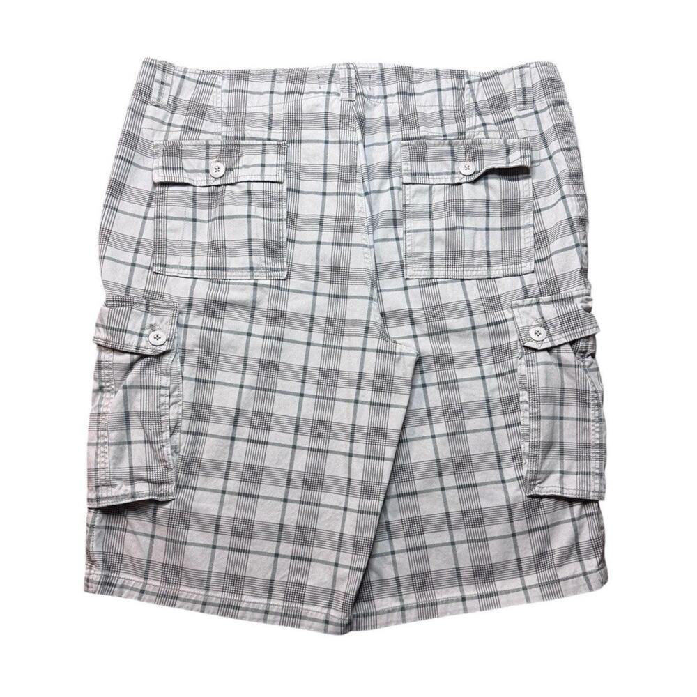 OP Mens 42x13 Plaid Baggy Shorts Y2k Vintage Skater Retro Surf - Picture 3 of 9